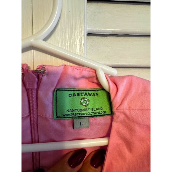 Castaway Nantucket Girls Bow‎ Sheath Dress - Picture 3 of 3